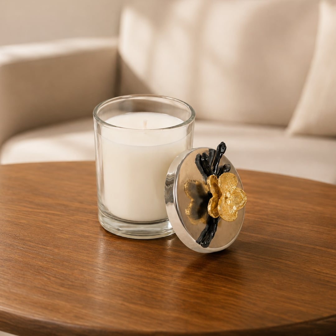 Glass soy candle image 2