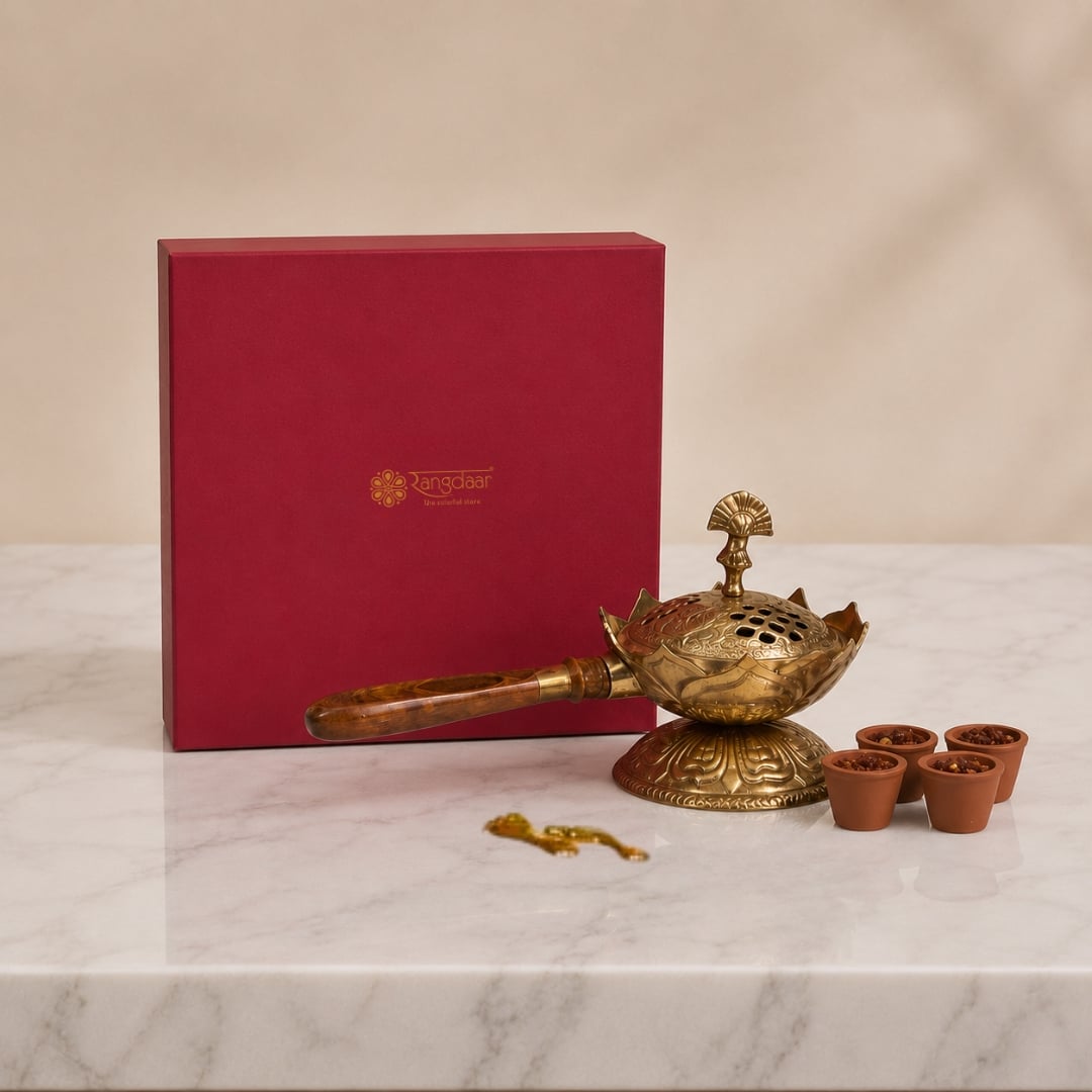 Dhuna with Lakshmi Charan, Looban & Havan Cups image 1