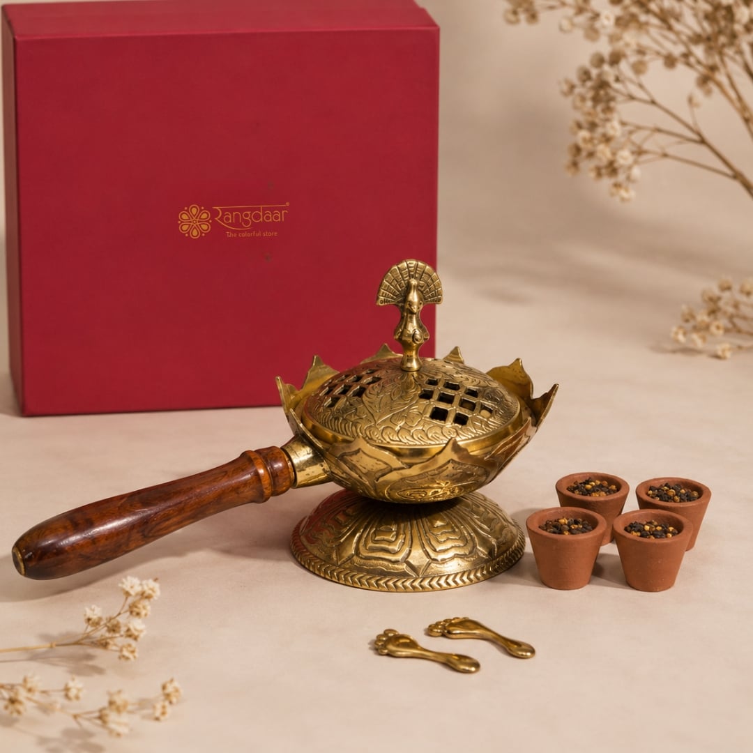 Dhuna with Lakshmi Charan, Looban & Havan Cups image 3