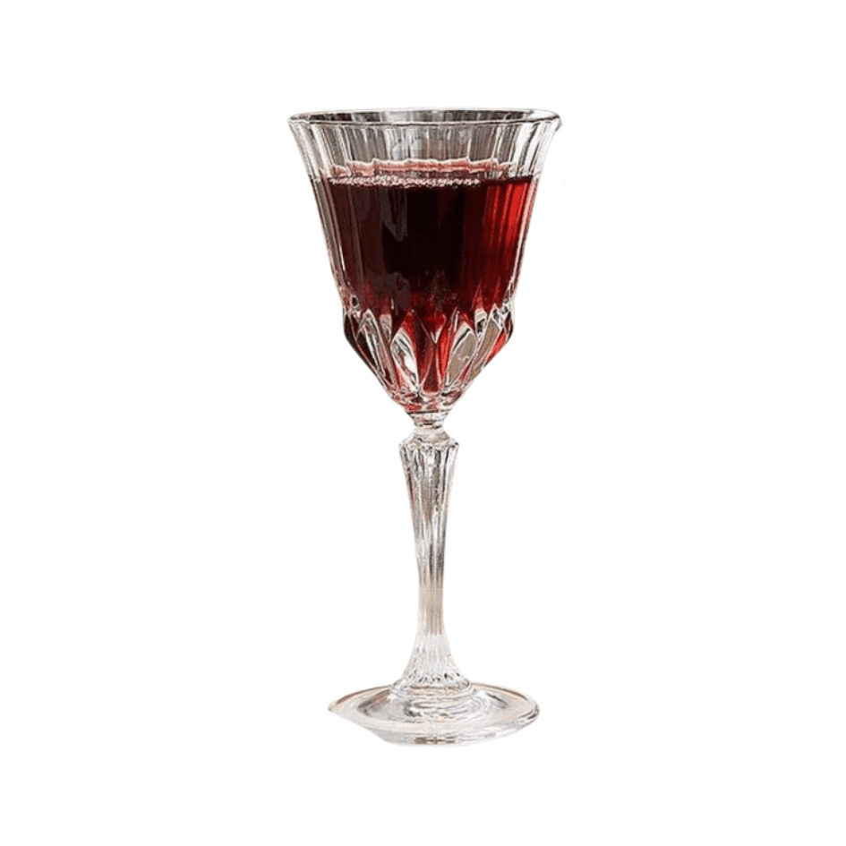 Crystal White Wine Goblet Glasses image 1