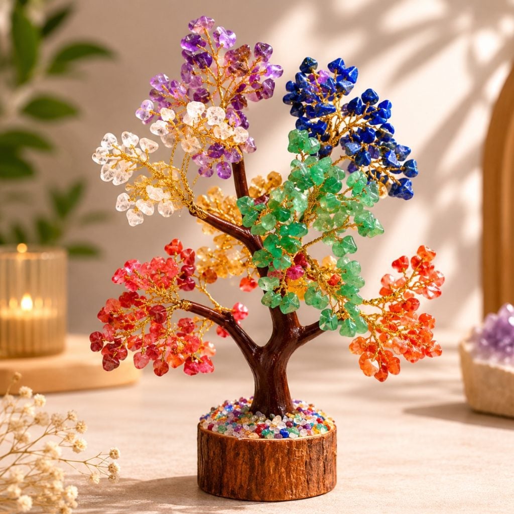 Seven chakra tree- The Tree of Balance image 1