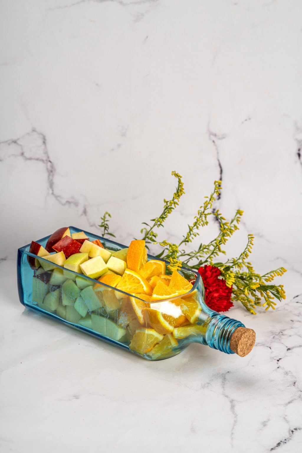 Stylish Serverware from upcycled bottle – Blue image 1