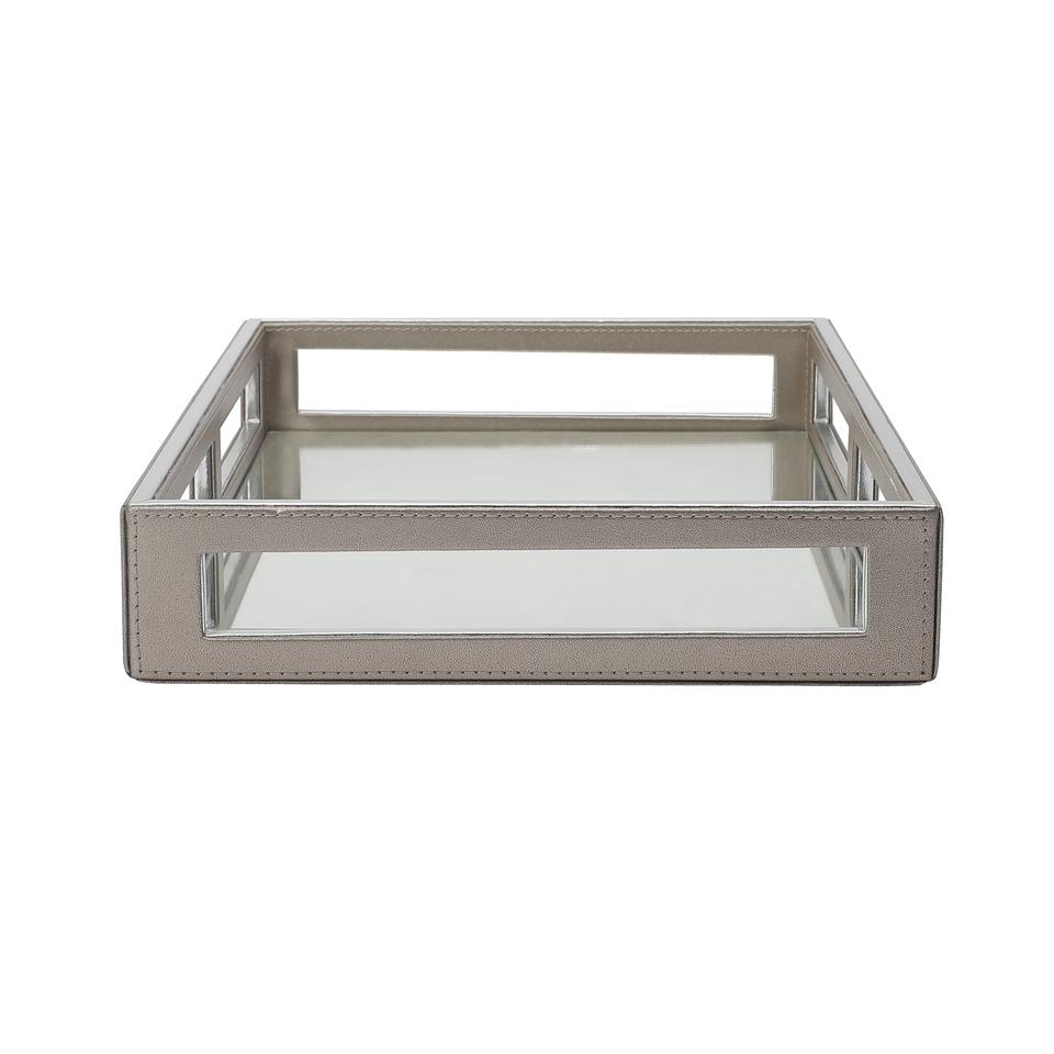Silver Glass Tray image 2