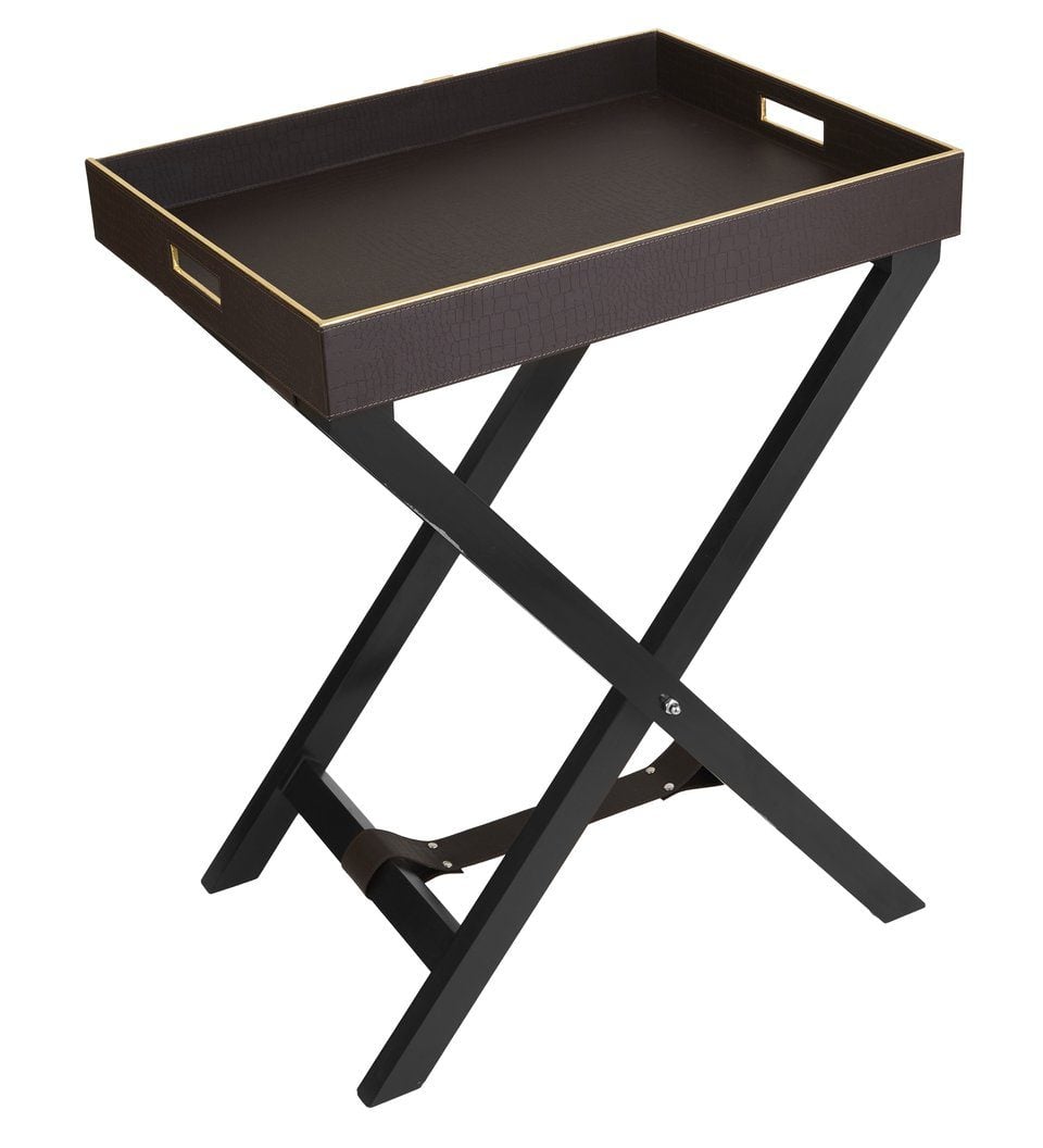 Brown Butler Tray Table image 1