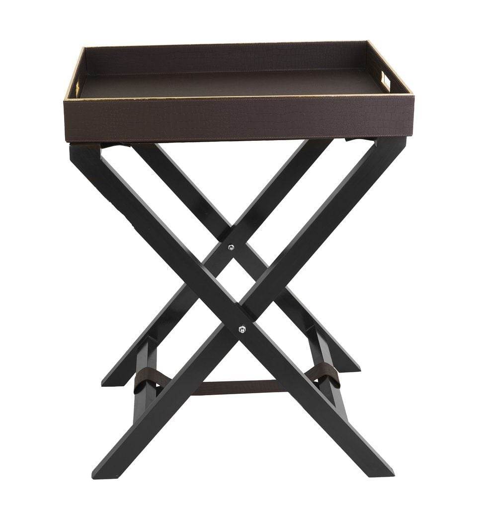 Brown Butler Tray Table image 2