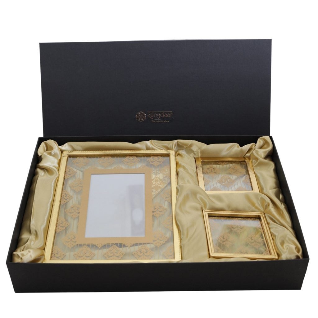 Golden Frame & Coaster image 2