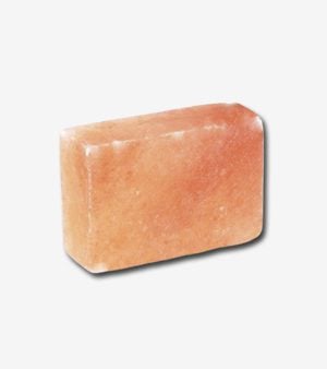 Himalayan Rock Salt Massage Stone – Rectangular Bar image 1