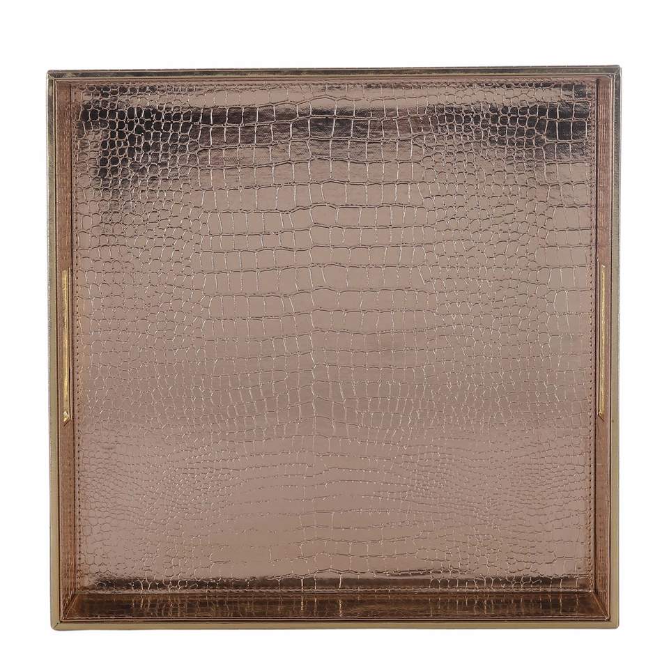 Rose Gold Square Tray